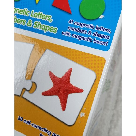 Learning Library First Steps Educational Set Letters Numbers Shapes Homeschool - Picture 8 of 9